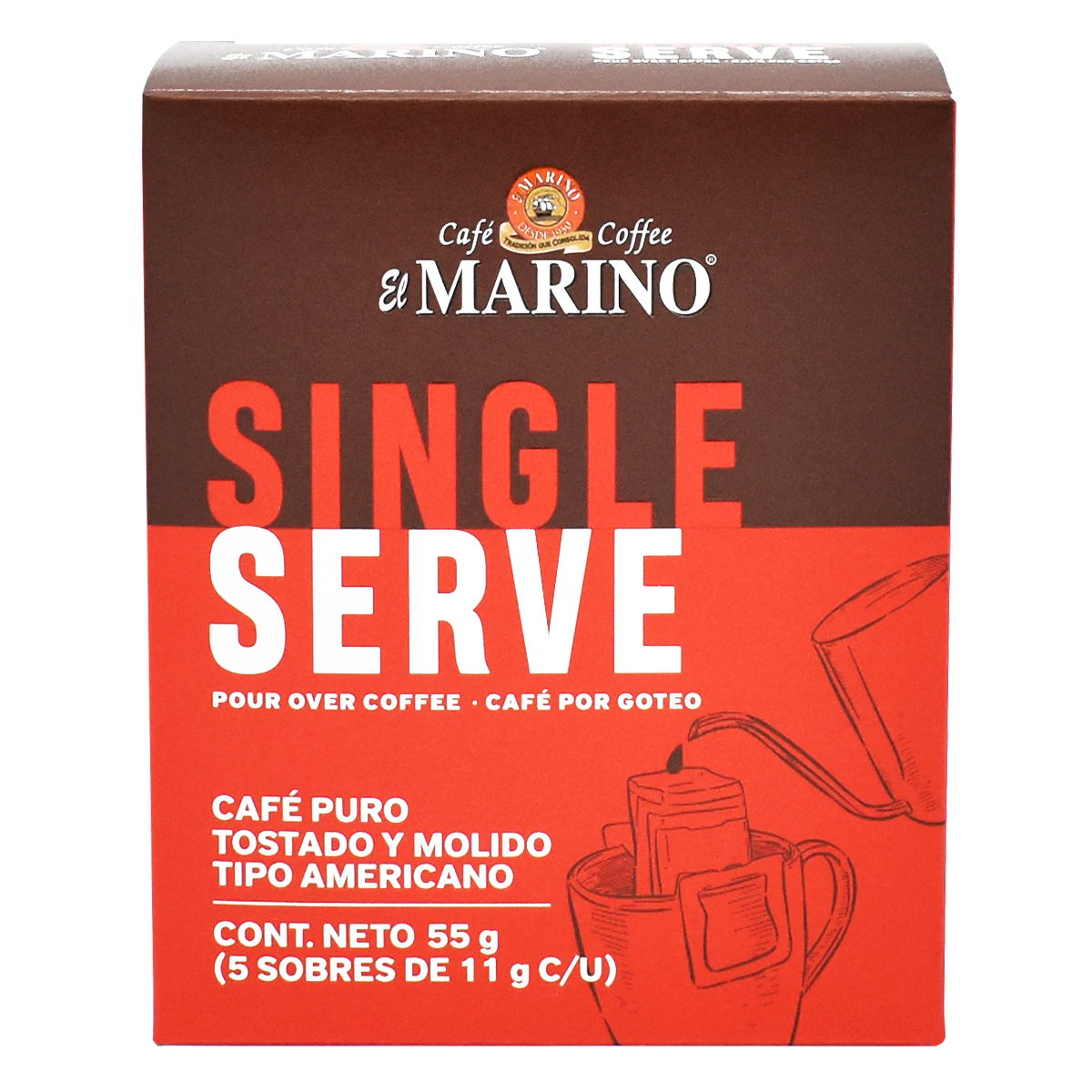 SINGLE SERVE CAFÉ POR GOTEO