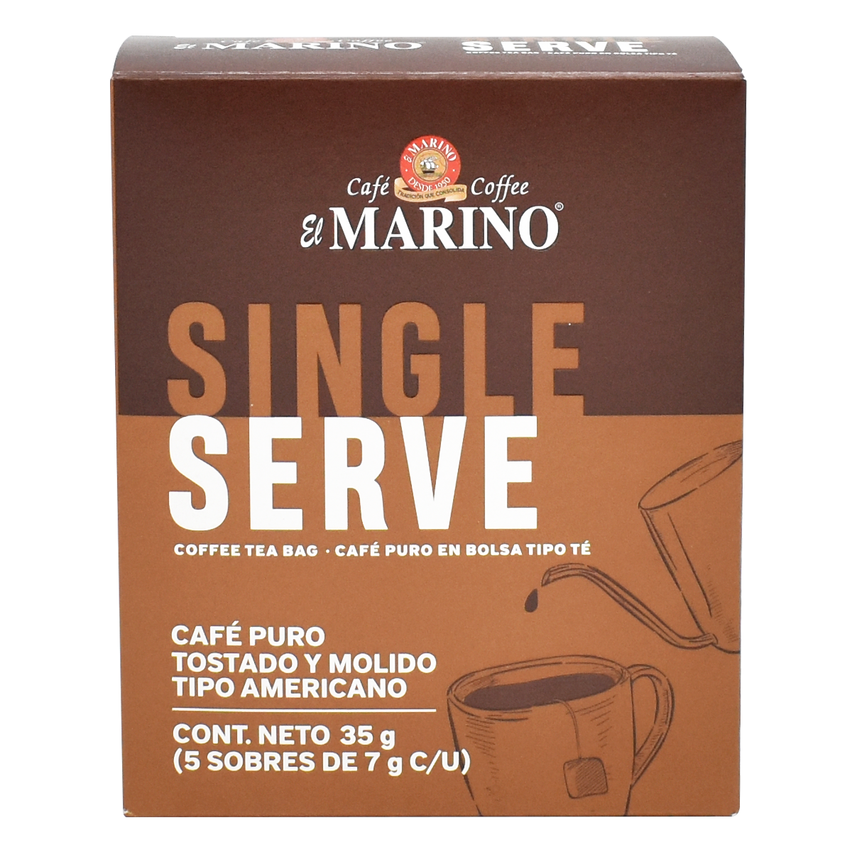 SINGLE SERVE BOLSA DE TÉ