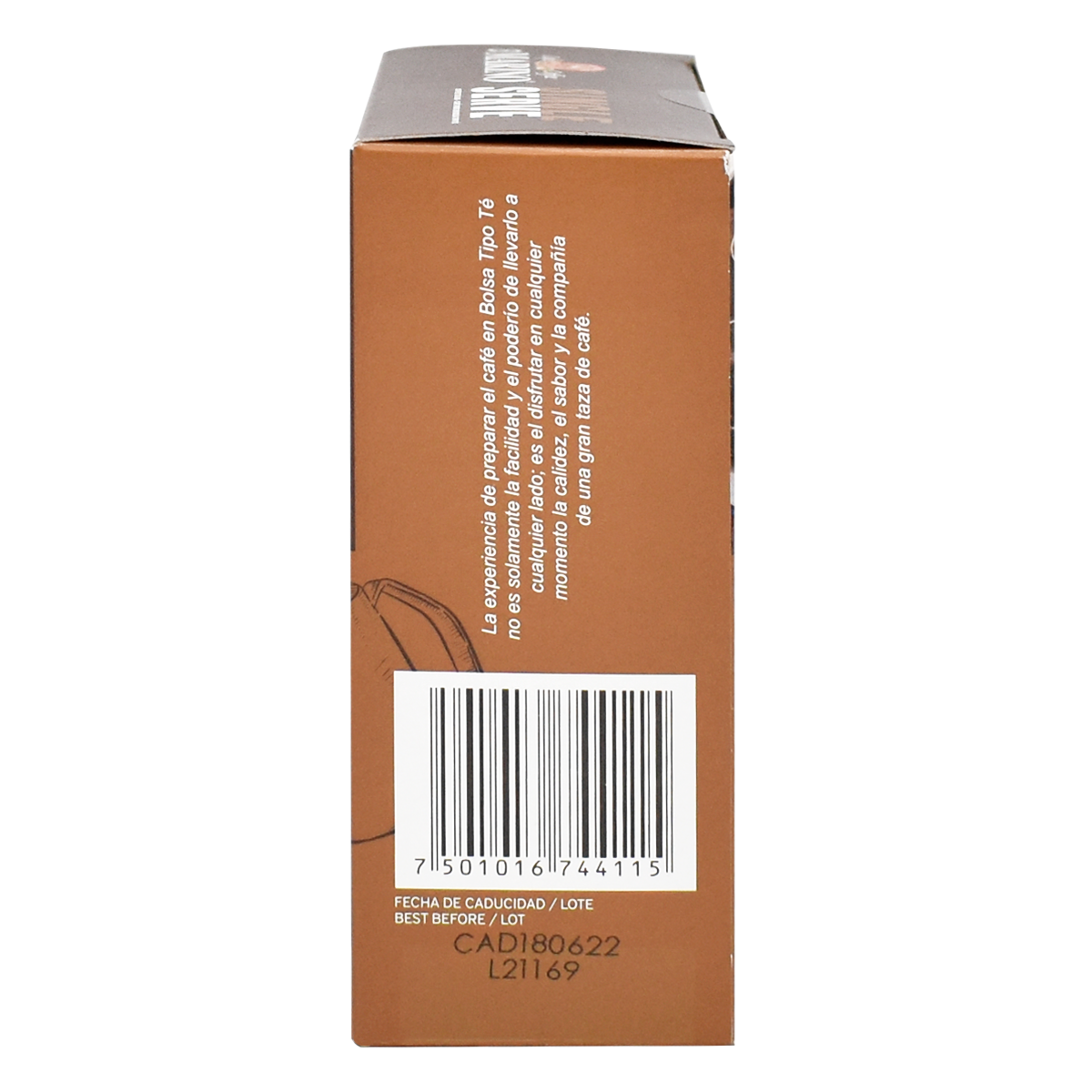 SINGLE SERVE BOLSA DE TÉ