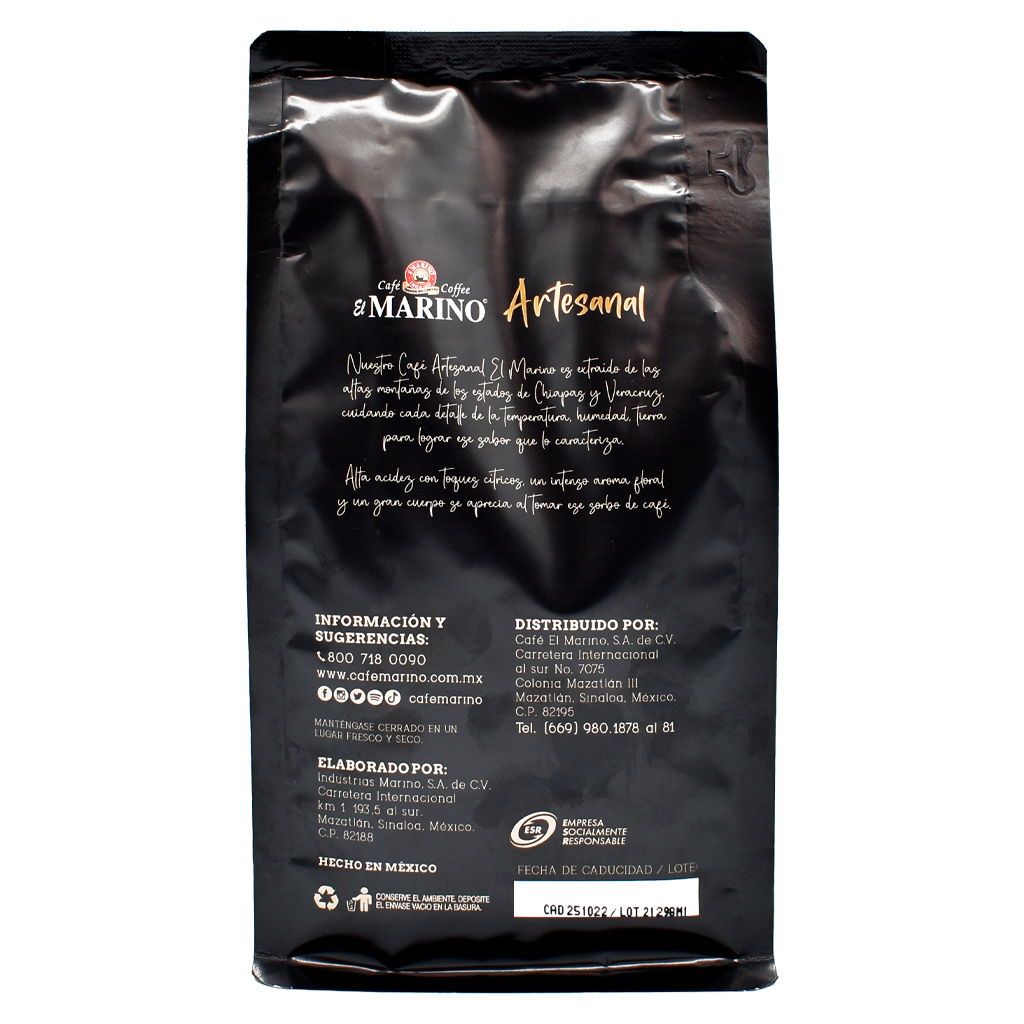 CAFÉ ARTESANAL DESCAFEINADO